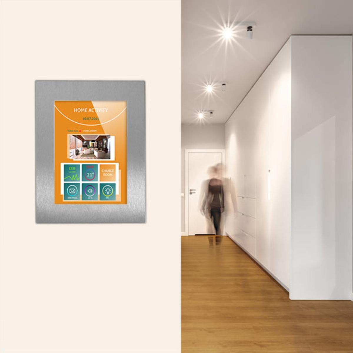 TabLines TWE110E Tablet Wandeinbau für Samsung Tab S9 11.0, Edelstahl, Anwendung Smart Home TabLines TWE110E Tablet Wandeinbau für Samsung Tab S9 11.0, Edelstahl, Anwendung Smart Home