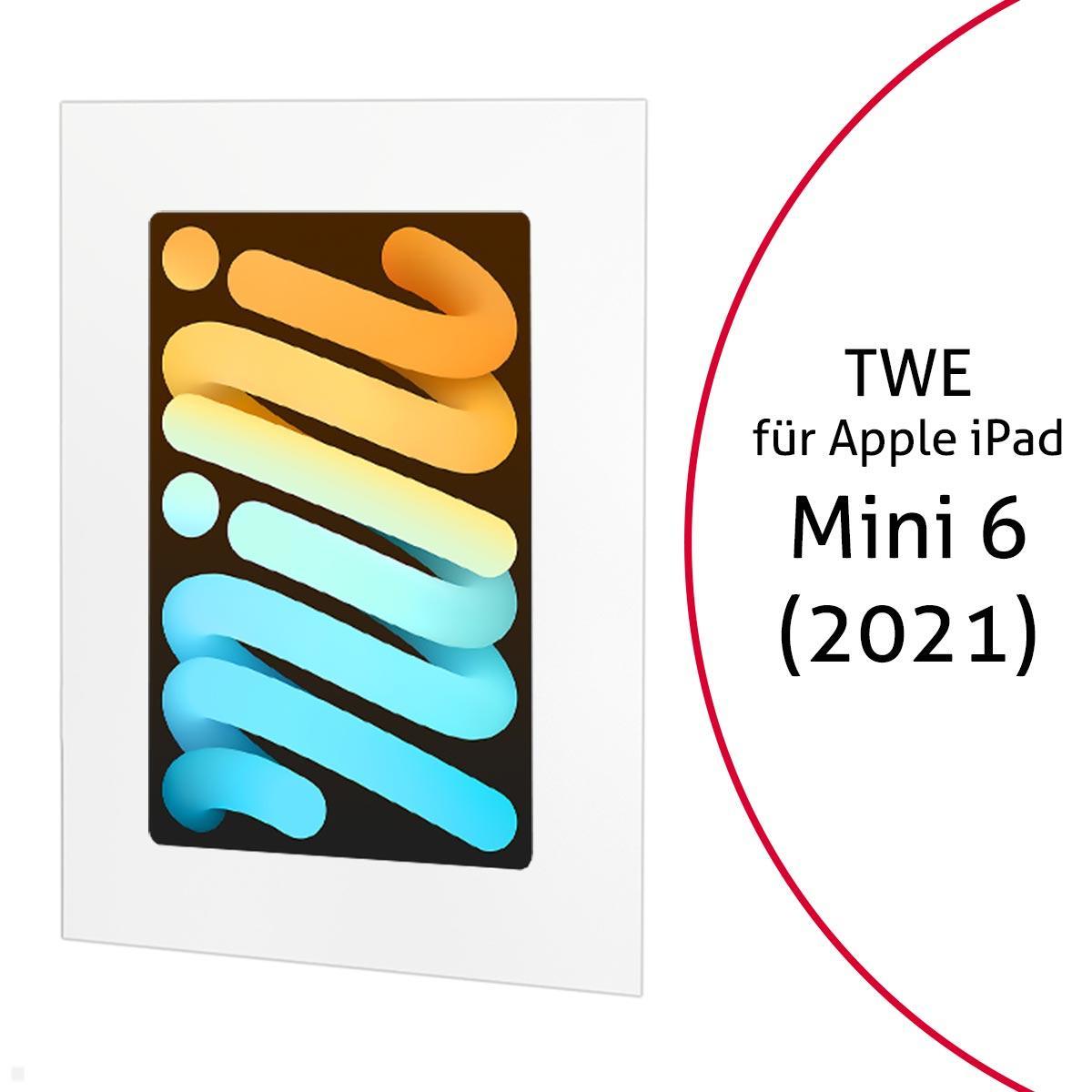 TabLines TWE109W Tablet Wandeinbau für Apple iPad Mini 6 (2021), weiß TabLines TWE109W Tablet Wandeinbau für Apple iPad Mini 6 (2021), weiß