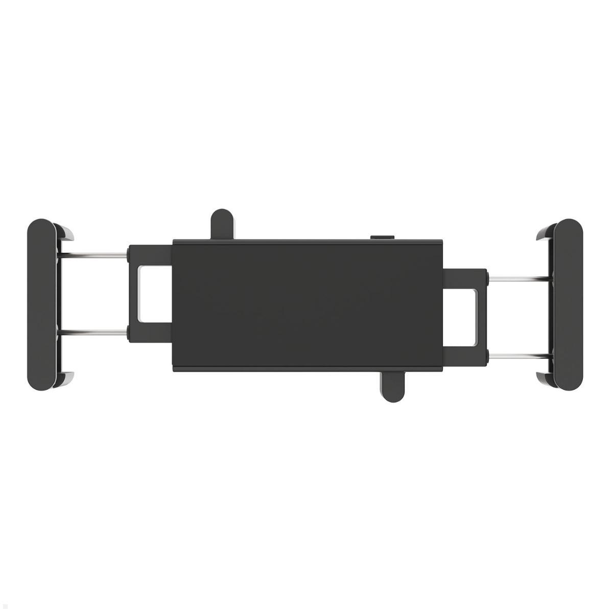 Dataflex Addit Universal-Tablethalterung 4,7-15 Zoll, Frontansicht geöffnet