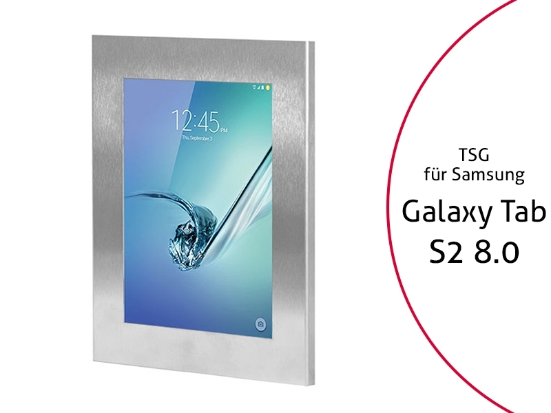 TabLines TSG022E Tablet Schutzgehäuse für Samsung Tab S2 8.0, Edelstahl TabLines TSG022E Tablet Schutzgehäuse für Samsung Tab S2 8.0, Edelstahl