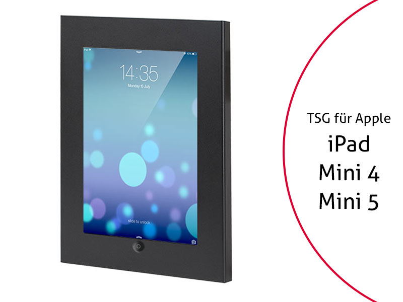 TabLines TSG027B Tablet Schutzgehäuse für Apple iPad Mini 4 + Mini 5, HB, Schwarz TabLines TSG027B Tablet Schutzgehäuse für Apple iPad Mini 4 + Mini 5, HB, Schwarz