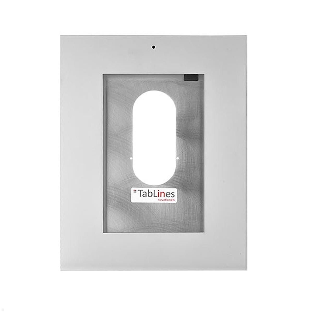 TabLines TWE088S Tablet Wandeinbau für Apple iPad 10.2 (7./8./9. Gen), DS, silber, Rahmen TabLines TWE088S Tablet Wandeinbau für Apple iPad 10.2 (7./8./9. Gen), DS, silber, Rahmen