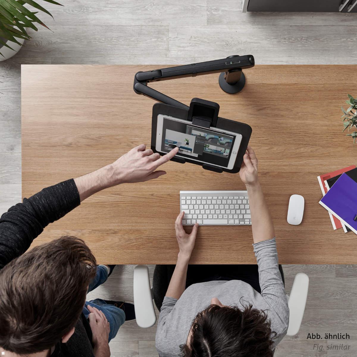 CBS Ollin / Flo Laptop- und Tablethalterung (LAP/003/W), weiß, flexibel CBS Ollin / Flo Laptop- und Tablethalterung (LAP/003/W), weiß, flexibel