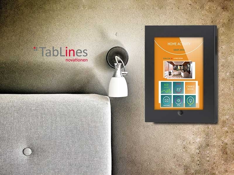 TabLines TSG030B Tablet Schutzgehäuse für Apple iPad Pro 12.9 - HB, Smart Home Anwendung TabLines TSG030B Tablet Schutzgehäuse für Apple iPad Pro 12.9 - HB, Smart Home Anwendung