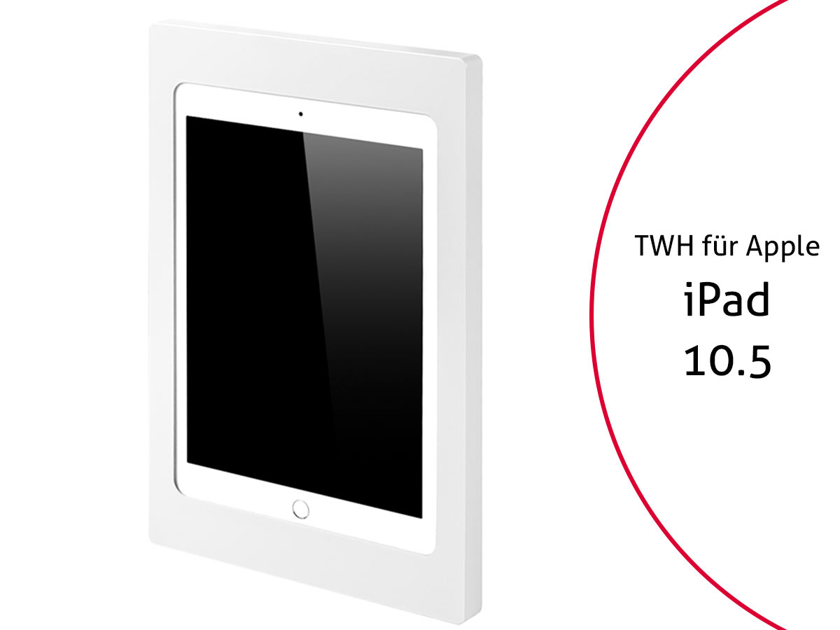 TabLines TWH021W Tablet Wandhalterung für Apple iPad 10.5 Zoll, weiß TabLines TWH021W Tablet Wandhalterung für Apple iPad 10.5 Zoll, weiß