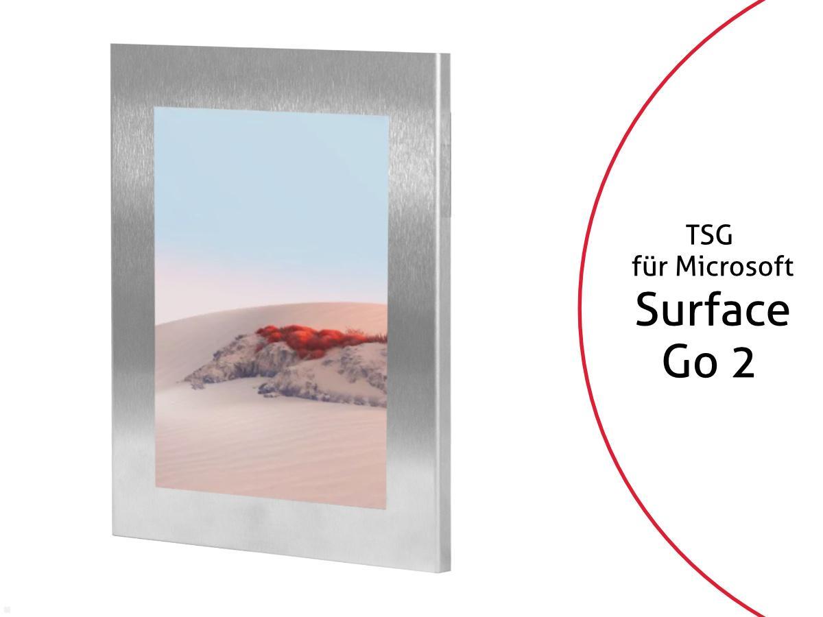 TabLines TSG080E Tablet Schutzgehäuse für Microsoft Surface Go 2, Edelstahl TabLines TSG080E Tablet Schutzgehäuse für Microsoft Surface Go 2, Edelstahl