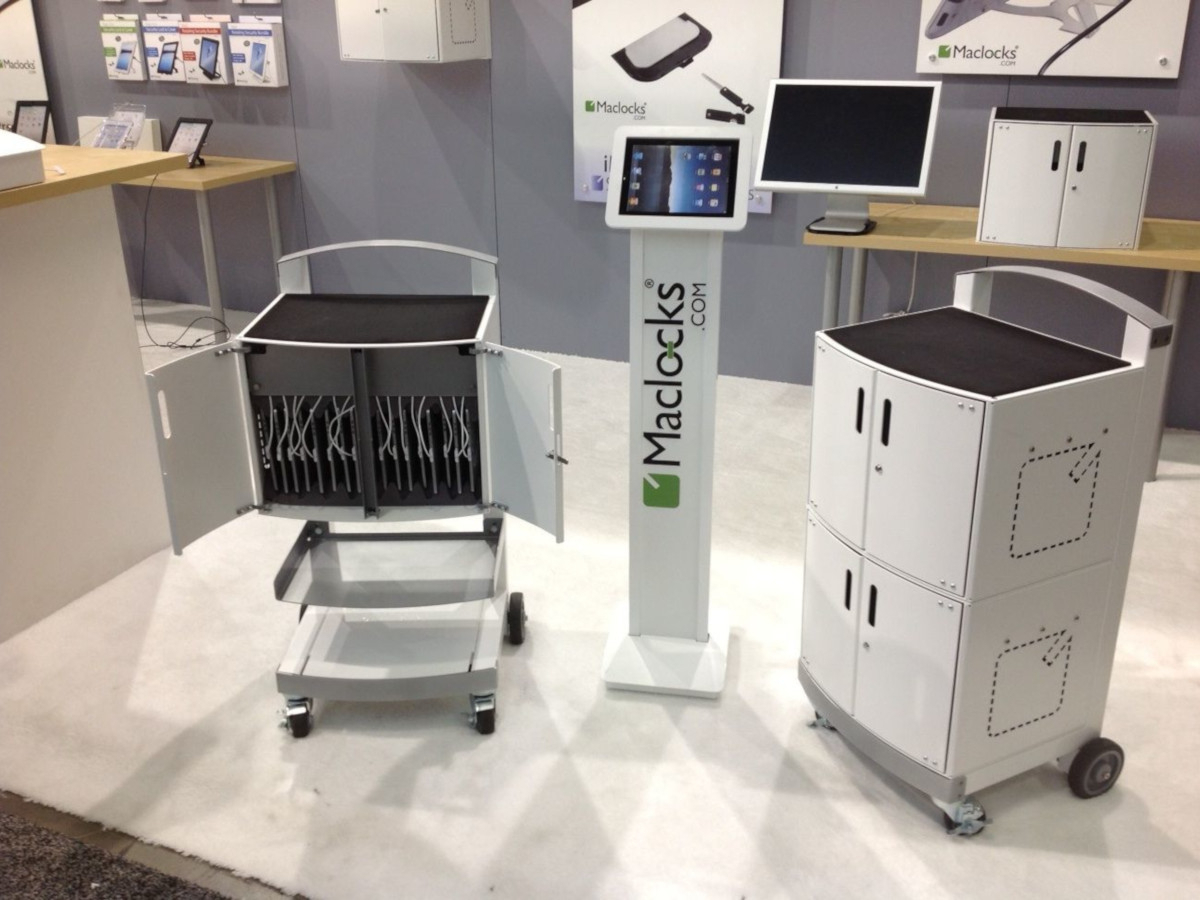 Compulocks UNO CartiPad Tablet/Laptop Ladeschrank Trolley für 16 Geräte Anwendungsbeispiel Compulocks UNO CartiPad Tablet/Laptop Ladeschrank Trolley für 16 Geräte Anwendungsbeispiel