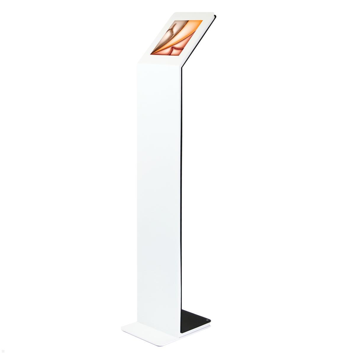 TabLines TBS127 Design Tabletständer hoch für Apple iPad Air 13.0 (M4), Tablet Bodenständer Hochformat