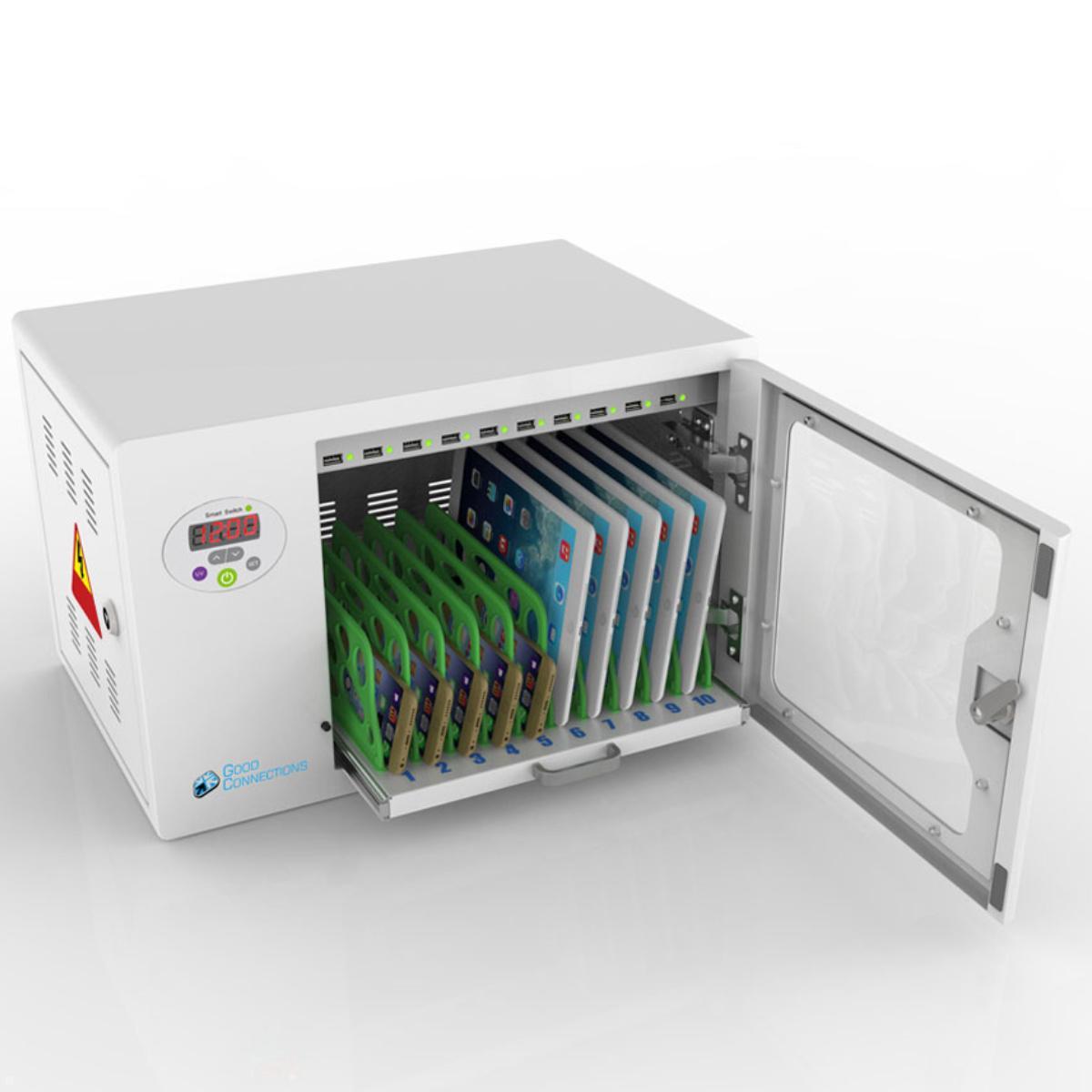 Good Connections ANTARES T10 Tablet Ladeschrank 10 Geräte, grau (PCT01-A10G) Good Connections ANTARES T10 Tablet Ladeschrank 10 Geräte, grau (PCT01-A10G)