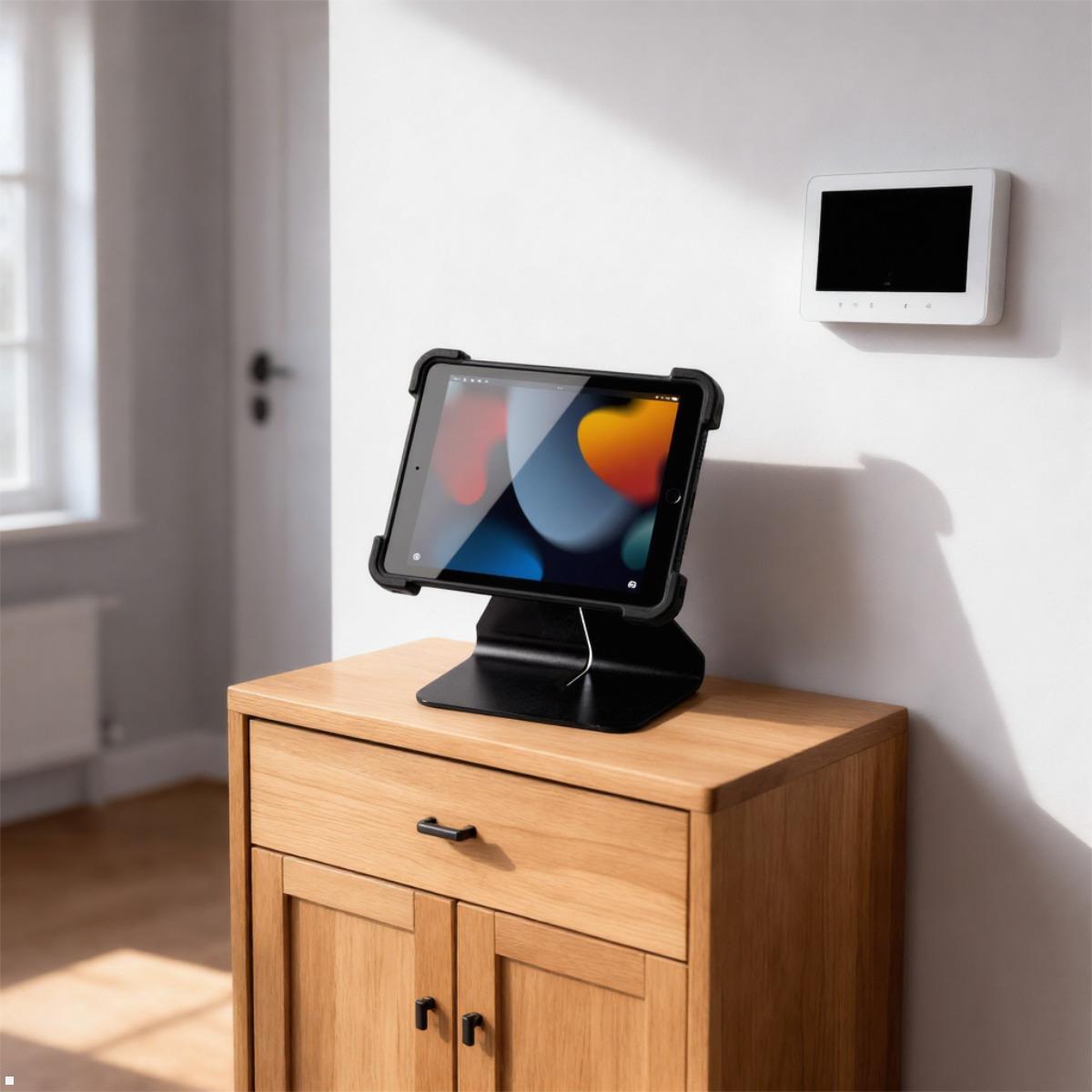 TabLines TTS011S Tablet Tischständer neigbar - silber, Tablet Standfuß