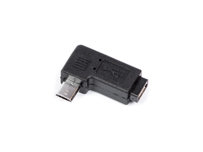 TabLines, USB Micro-B, Adapter, Winkel links, 90 Grad