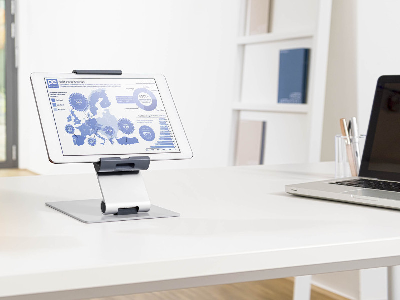Durable 8930 Universal Tablet Standfuß Touchmonitor Durable 8930 Universal Tablet Standfuß Touchmonitor