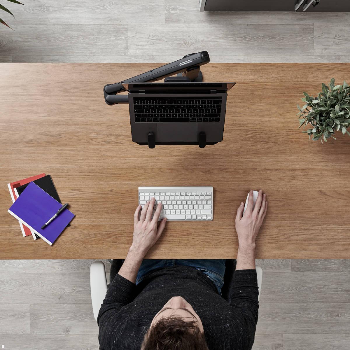 CBS Ollin / Flo Laptop- und Tablethalterung (LAP/003/B), schwarz, Schreibtisch CBS Ollin / Flo Laptop- und Tablethalterung (LAP/003/B), schwarz, Schreibtisch