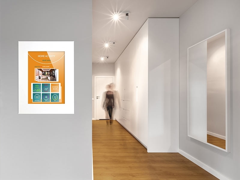 TabLines TWE011E Tablet Wandeinbau für Samsung Tab A 9.7, Edelstahl Anwendung im SmartHome (OpenHAB) TabLines TWE011E Tablet Wandeinbau für Samsung Tab A 9.7, Edelstahl Anwendung im SmartHome (OpenHAB)