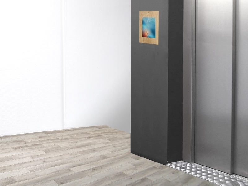 TabLines TWE046O Tablet Wandeinbau für Apple iPad Pro 9.7 - DS, Eiche Anwendungsbeispiel TabLines TWE046O Tablet Wandeinbau für Apple iPad Pro 9.7 - DS, Eiche Anwendungsbeispiel