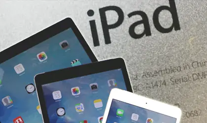 Apple iPad Modell herausfinden 