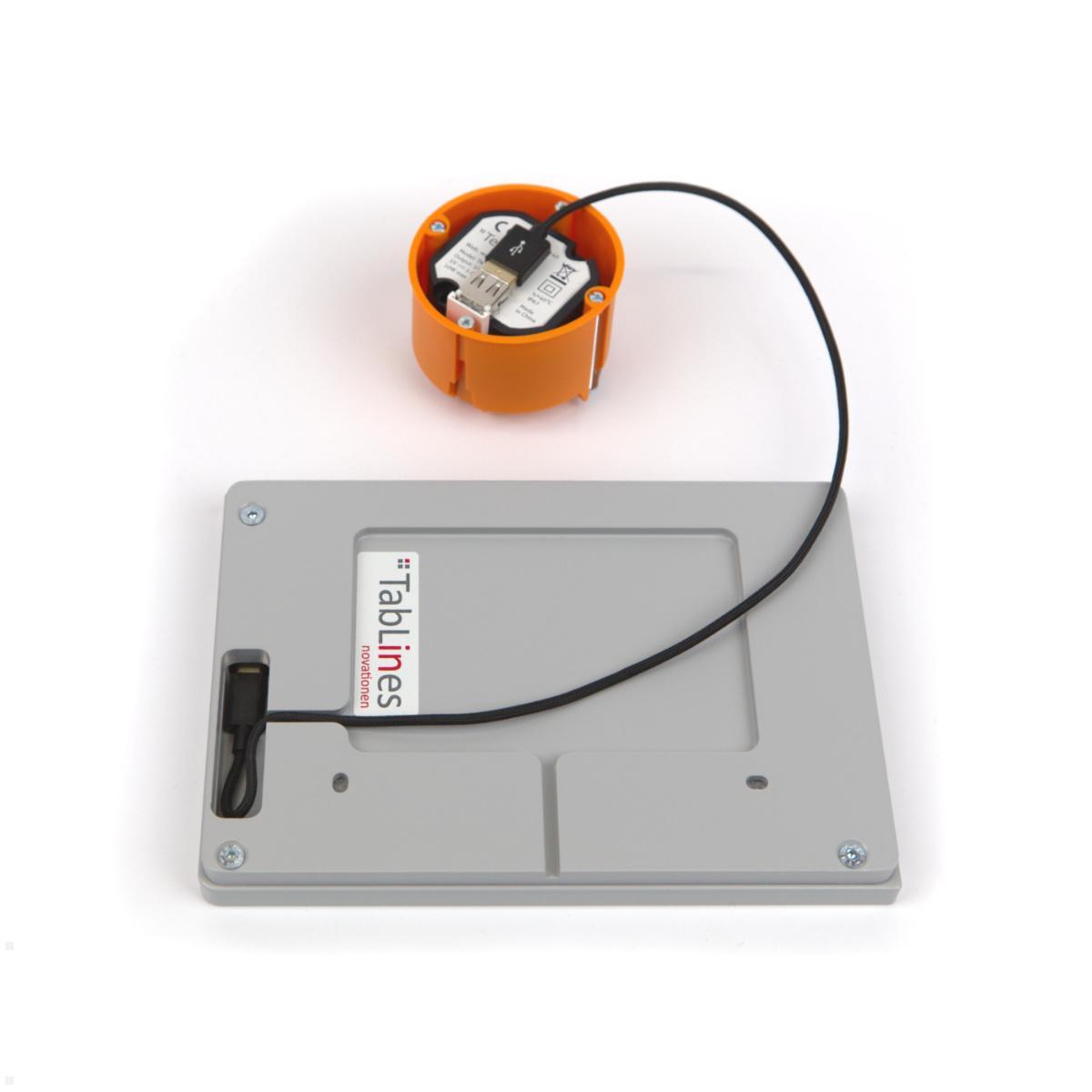 TabLines TWP033W Wandhalterung für Samsung Tab S9 FE+ 12.4, Aufputz TabLines TWP033W Wandhalterung für Samsung Tab S9 FE+ 12.4, Aufputz