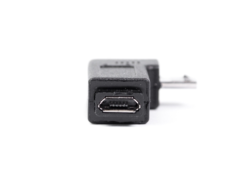 TabLines Winkeladapter micro-USB Stecker Typ B/Kupplung AB TabLines Winkeladapter micro-USB Stecker Typ B/Kupplung AB