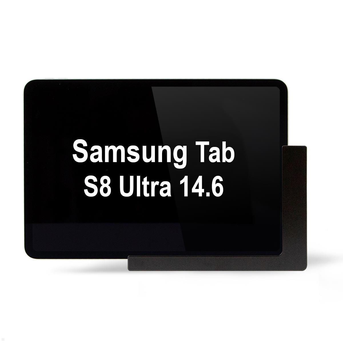 TabLines TWP022B Wandhalterung für Samsung Tab S8 Ultra 14.6, schwarz TabLines TWP022B Wandhalterung für Samsung Tab S8 Ultra 14.6, schwarz