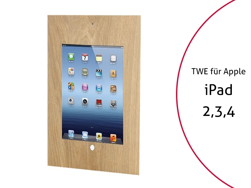 TabLines TWE027O Tablet Wandeinbau Apple iPad 2-3-4, DS, HB TabLines TWE027O Tablet Wandeinbau Apple iPad 2-3-4, DS, HB