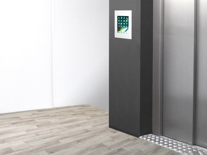 TabLines TWE036W Tablet Wandeinbau für Apple iPad 5 (2017), DS, weiß Tablet als Wegweiser TabLines TWE036W Tablet Wandeinbau für Apple iPad 5 (2017), DS, weiß Tablet als Wegweiser