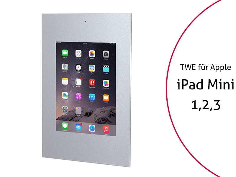 TabLines TWE042S Tablet Wandeinbau für Apple iPad Mini 1/2/3 DS TabLines TWE042S Tablet Wandeinbau für Apple iPad Mini 1/2/3 DS