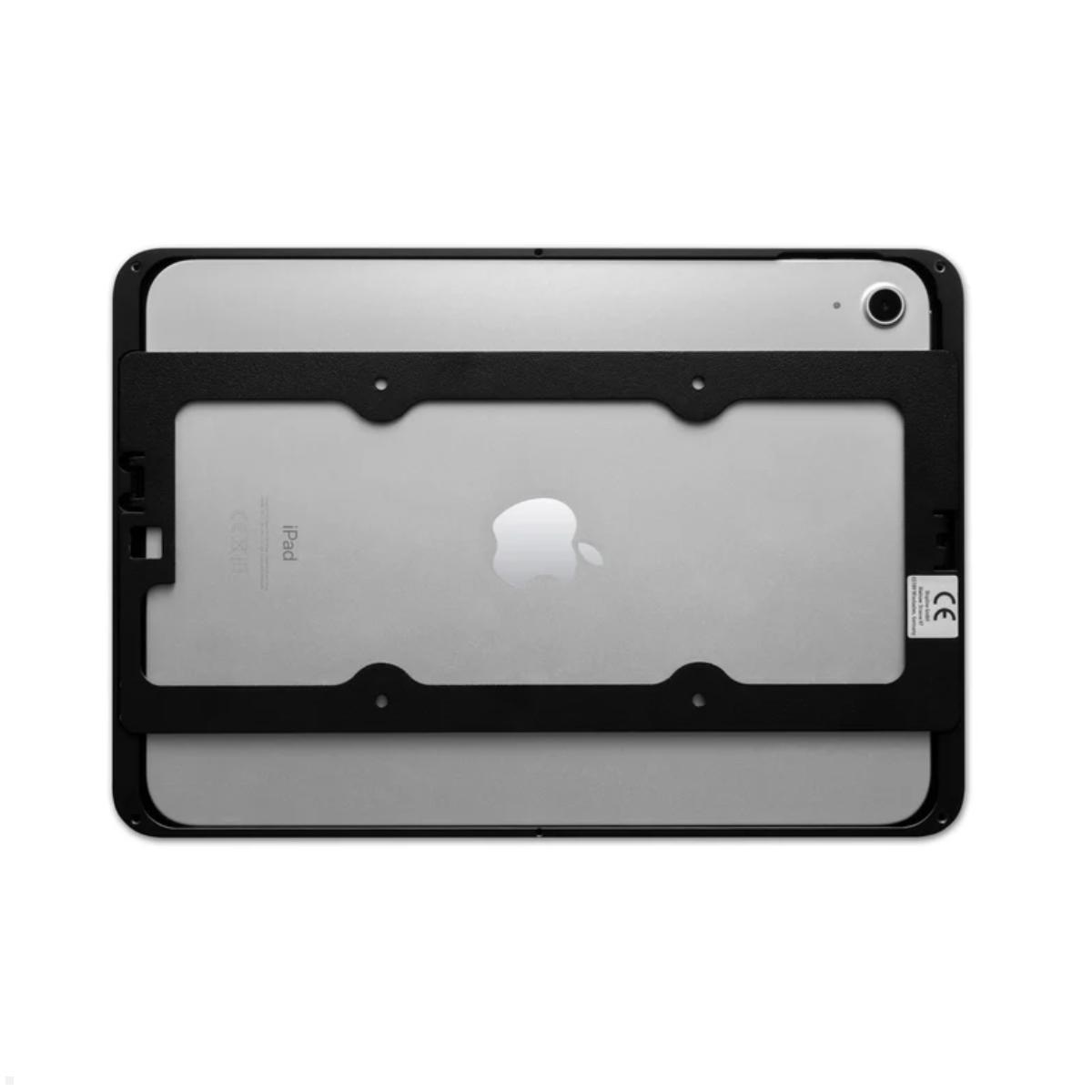 Displine Dame Wall 2.0 Wandhalter Apple iPad 10.9 (10. Gen.) mit USB-C, schwarz eloxiert Einsatz Tablet Displine Dame Wall 2.0 Wandhalter Apple iPad 10.9 (10. Gen.) mit USB-C, schwarz eloxiert Einsatz Tablet