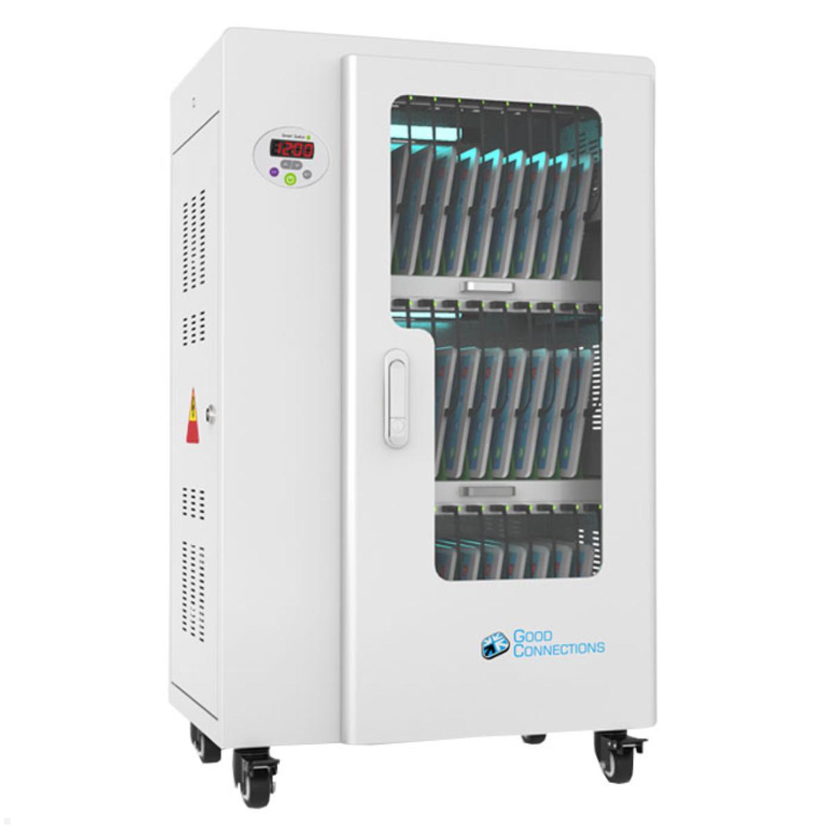 Good Connections ANTARES T30S Tablet Ladewagen Sync 30 Geräte, grau, Sichttür Good Connections ANTARES T30S Tablet Ladewagen Sync 30 Geräte, grau, Sichttür