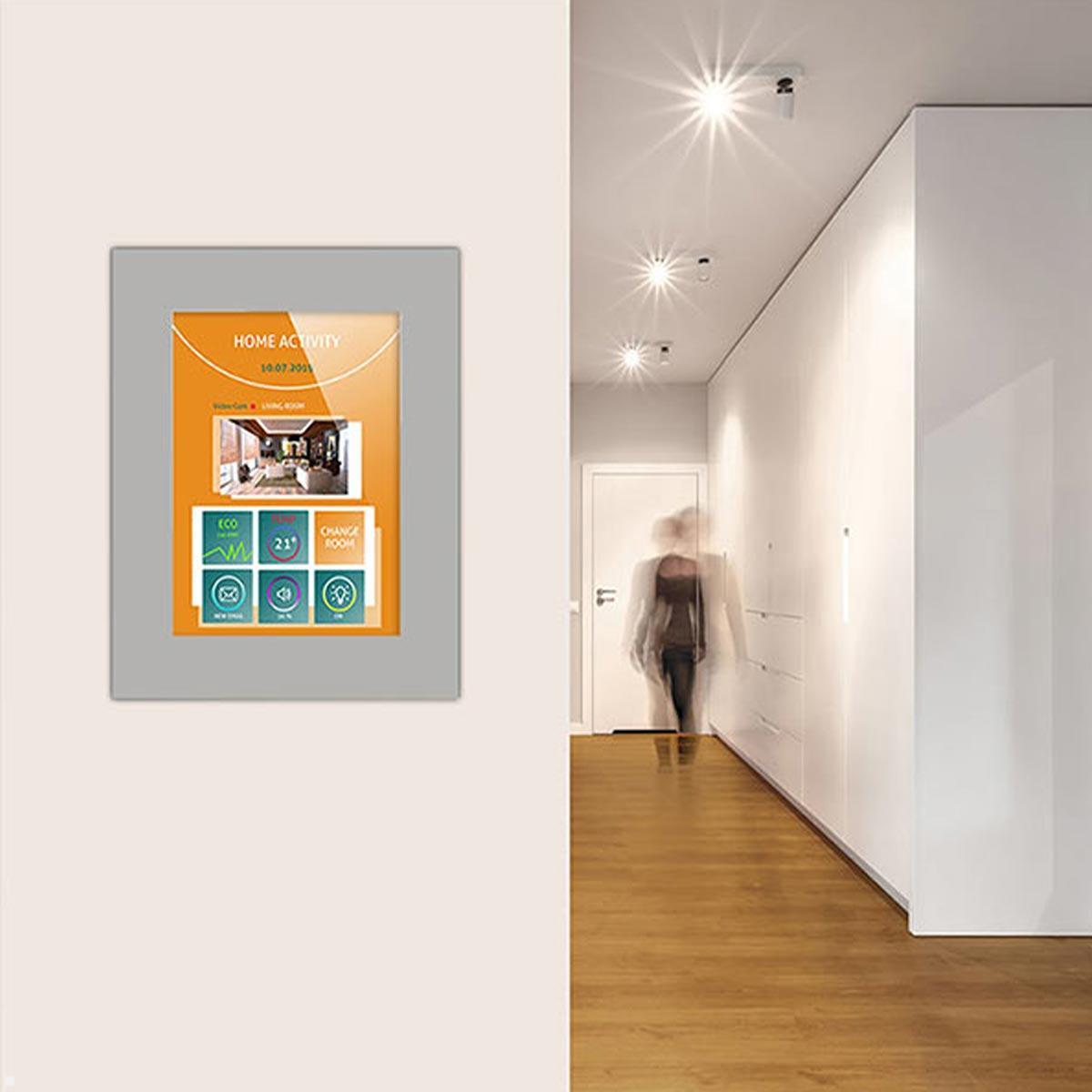 TabLines TWE131 Tablet Wandeinbau für Samsung Galaxy Tab S10 FE+ (13,1"), SmartHome