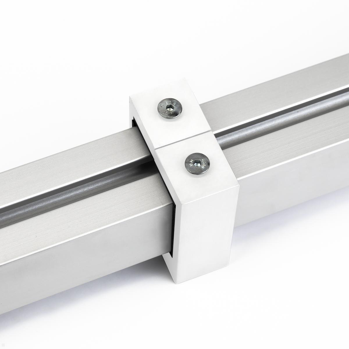 MonLines MBRE45W Befestigungsrechteck für Rohre 40-45mm weiß MonLines MBRE45W Befestigungsrechteck für Rohre 40-45mm weiß