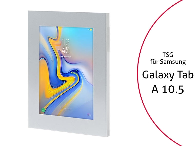 TabLines TSG057S Tablet Schutzgehäuse für Samsung Tab A 10.5, silber TabLines TSG057S Tablet Schutzgehäuse für Samsung Tab A 10.5, silber