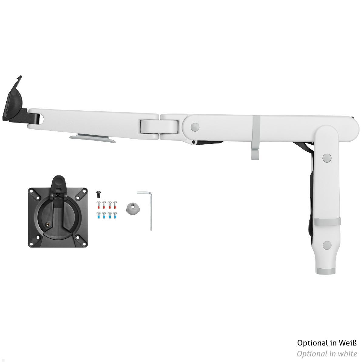 Monitor Tischhalterung mit Tischklemme CBS Ollin in Schwarz, Lieferumfang Monitor Tischhalterung mit Tischklemme CBS Ollin in Schwarz, Lieferumfang