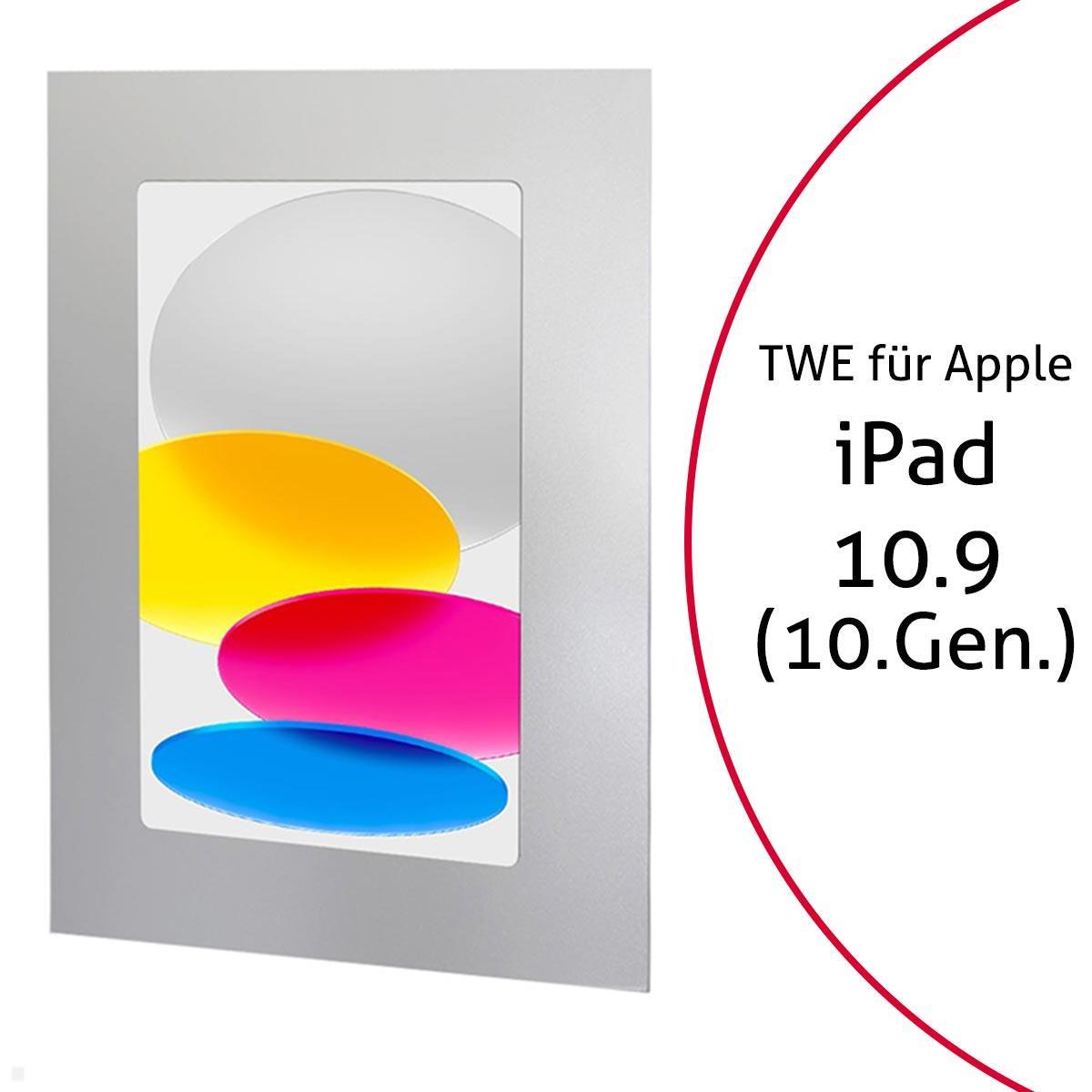 TabLines TWE108S Tablet Wandeinbau für Apple iPad 10.9 (10. Gen.), silber TabLines TWE108S Tablet Wandeinbau für Apple iPad 10.9 (10. Gen.), silber