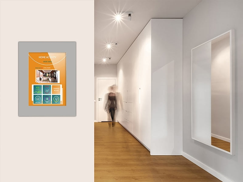 TabLines TWE072S Tablet Wandeinbau für Apple iPad Pro 12.9 (3./4. Gen.), DS, silber Anwendungsbeispiel TabLines TWE072S Tablet Wandeinbau für Apple iPad Pro 12.9 (3./4. Gen.), DS, silber Anwendungsbeispiel