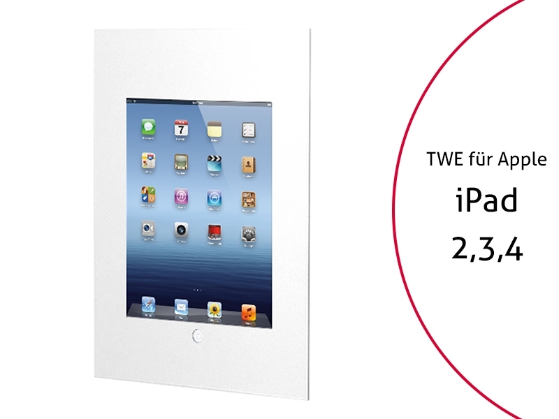 TabLines TWE050W Tablet Wandeinbau für Apple iPad 2-3-4 HB TabLines TWE050W Tablet Wandeinbau für Apple iPad 2-3-4 HB