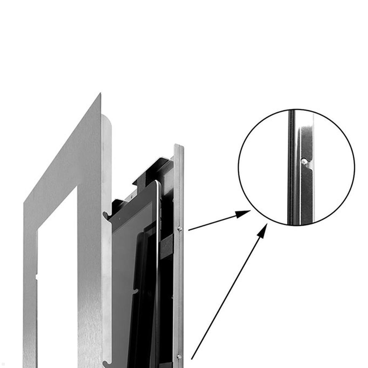TabLines TWE134 Tablet Wandeinbau für Samsung Galaxy Tab A11 8.7, einfache Montage