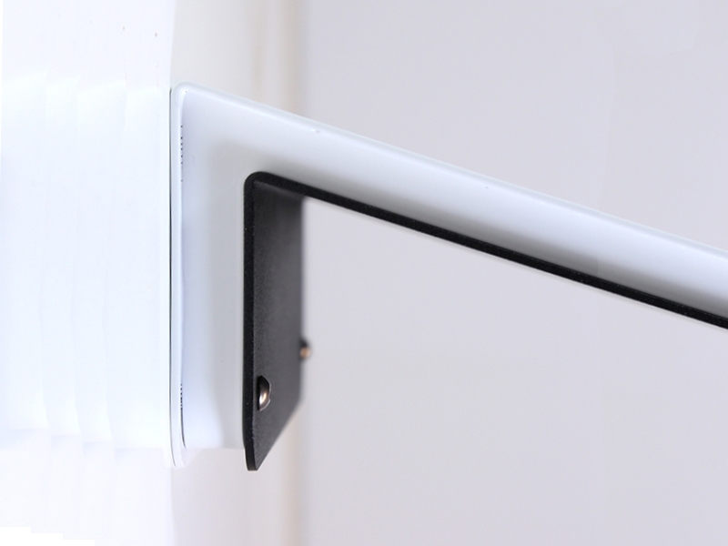 TabLines TWH011 Design Tablet Wandhalter Samsung Tab A 10.1 anschraubbar Seitenansicht TabLines TWH011 Design Tablet Wandhalter Samsung Tab A 10.1 anschraubbar Seitenansicht