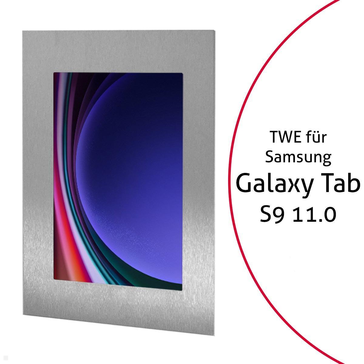 TabLines TWE110E Tablet Wandeinbau für Samsung Tab S9 11.0, Edelstahl TabLines TWE110E Tablet Wandeinbau für Samsung Tab S9 11.0, Edelstahl