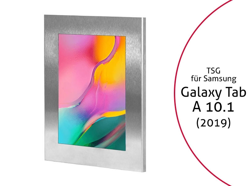 TabLines TSG065E Tablet Schutzgehäuse für Samsung Galaxy Tab A 10.1 (2019), Edelstahl TabLines TSG065E Tablet Schutzgehäuse für Samsung Galaxy Tab A 10.1 (2019), Edelstahl