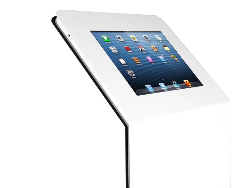 TabLines TBS060 Design Tabletständer Apple iPad 2/3/4, Akku, quer von der Seite TabLines TBS060 Design Tabletständer Apple iPad 2/3/4, Akku, quer von der Seite