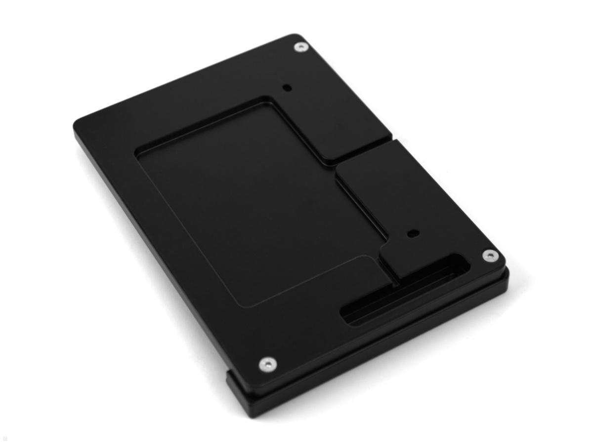 TabLines TWP002B Tablet Wandhalter für Samsung Tab A 10.1 (2019), schwarz, Rückseite TabLines TWP002B Tablet Wandhalter für Samsung Tab A 10.1 (2019), schwarz, Rückseite