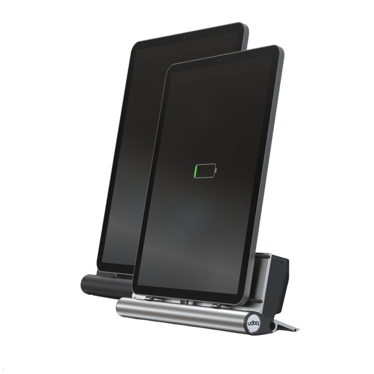 udoq 250 Ladestation für 1 Tablet – USB Tablet Ladegerät Docking Station