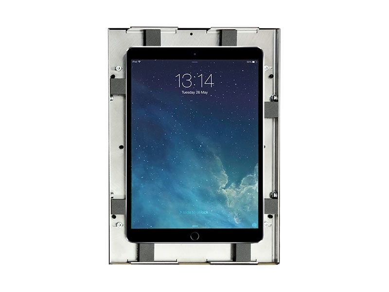 TabLines TWE055E Tablet Wandeinbau für Apple iPad Air 2 DS, Edelstahl montiert TabLines TWE055E Tablet Wandeinbau für Apple iPad Air 2 DS, Edelstahl montiert