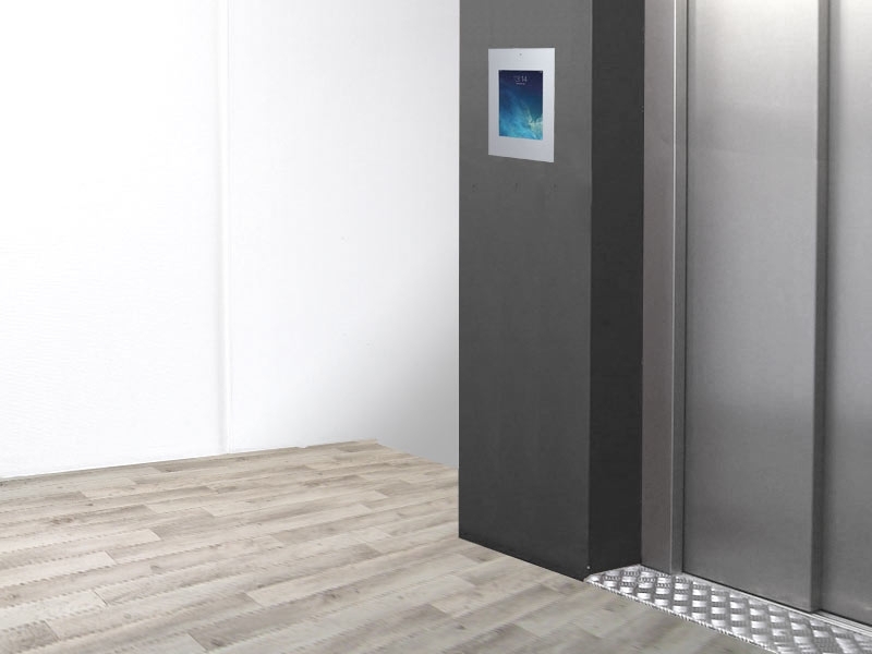 TabLines TWE055S Tablet Wandeinbau für Apple iPad Air 2 DS, silber Anwendung TabLines TWE055S Tablet Wandeinbau für Apple iPad Air 2 DS, silber Anwendung