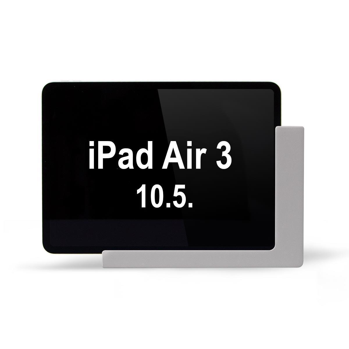 TabLines TWP015S Wandhalterung für Apple iPad Air 3 10.5 (2019), silber TabLines TWP015S Wandhalterung für Apple iPad Air 3 10.5 (2019), silber