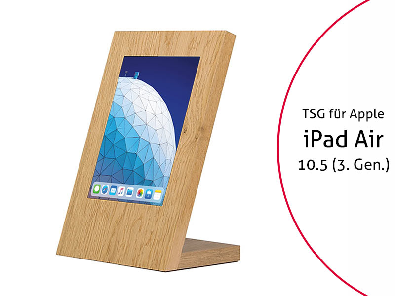 TabLines TTS070 Tablet Tischständer Apple iPad Air 10.5 (3. Gen.), Eiche TabLines TTS070 Tablet Tischständer Apple iPad Air 10.5 (3. Gen.), Eiche