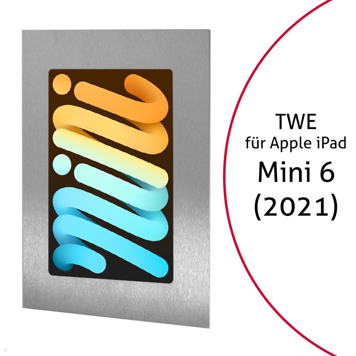 TabLines TWE109E Tablet Wandeinbau für Apple iPad Mini 6 (2021), Edelstahl TabLines TWE109E Tablet Wandeinbau für Apple iPad Mini 6 (2021), Edelstahl