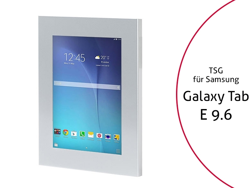 TabLines TSG029S Tablet Schutzgehäuse für Samsung Tab E 9.6, silber TabLines TSG029S Tablet Schutzgehäuse für Samsung Tab E 9.6, silber