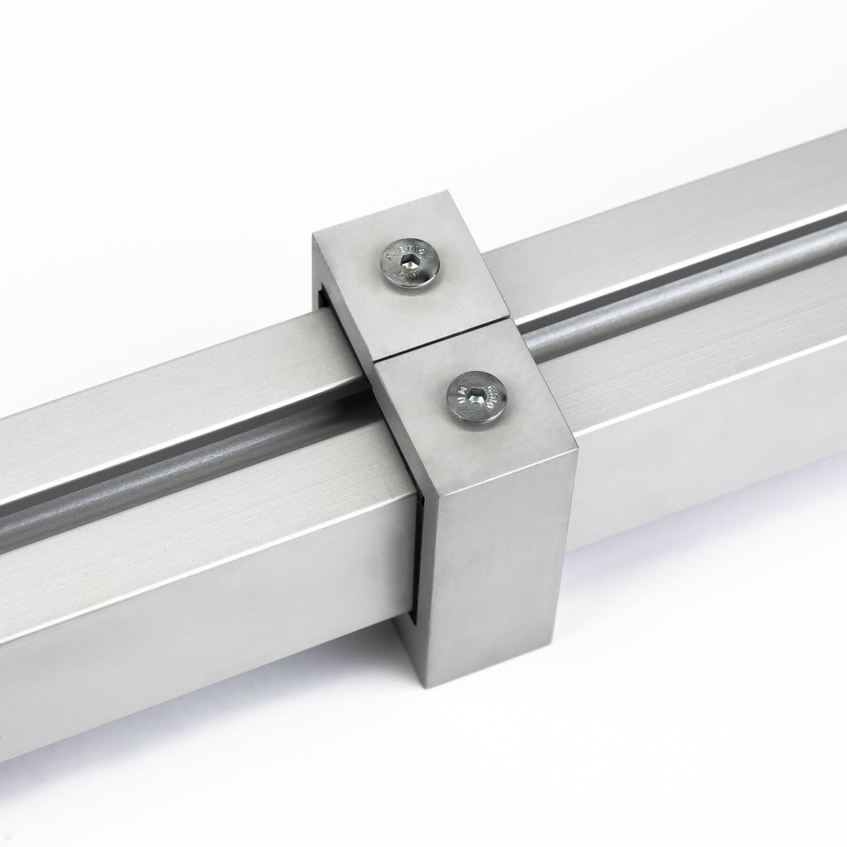 MonLines MBRE45S Befestigungsrechteck für Rohre 40-45mm silber MonLines MBRE45S Befestigungsrechteck für Rohre 40-45mm silber