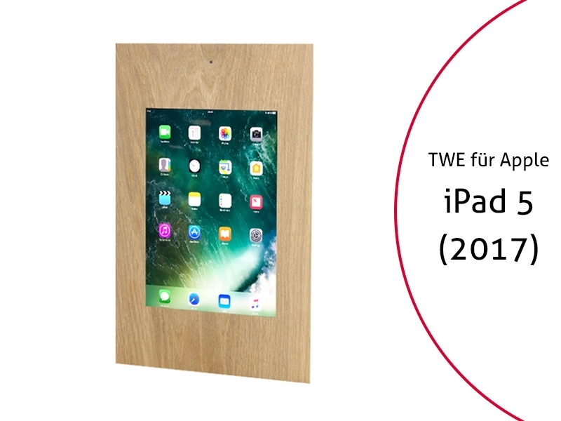 TabLines TWE036O Tablet Wandeinbau für Apple iPad 5 (2017), DS, Eiche TabLines TWE036O Tablet Wandeinbau für Apple iPad 5 (2017), DS, Eiche